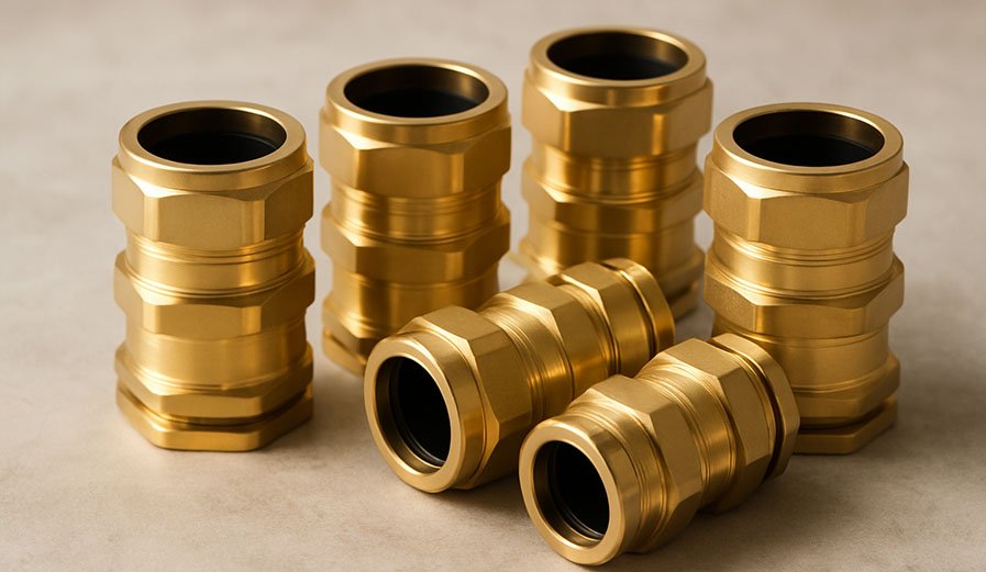 Brass E1W Brass Cable Glands