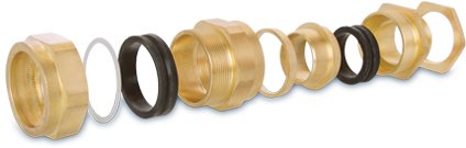 Brass E1W Brass Glands