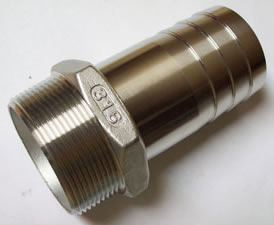Stainless Steel Hose Barb 